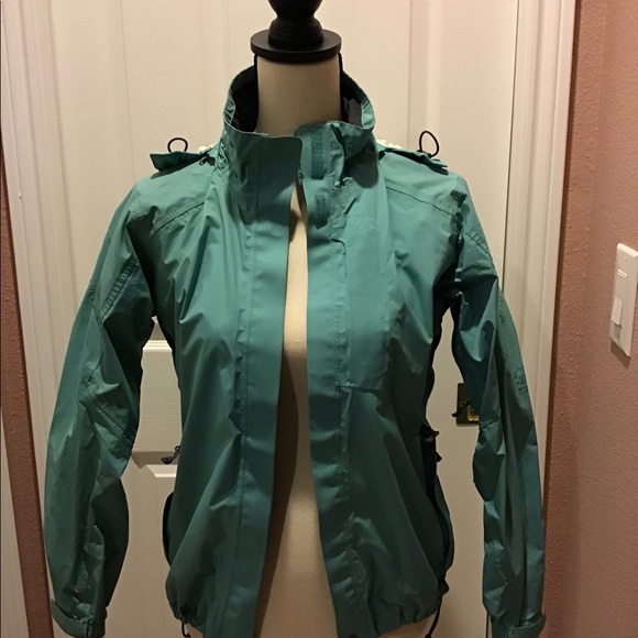 REI Jackets & Blazers - REI Rain Jacket with removable/adjustable hood